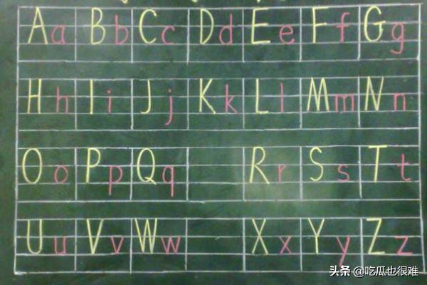 拼音字母表26个汉语拼音跟读